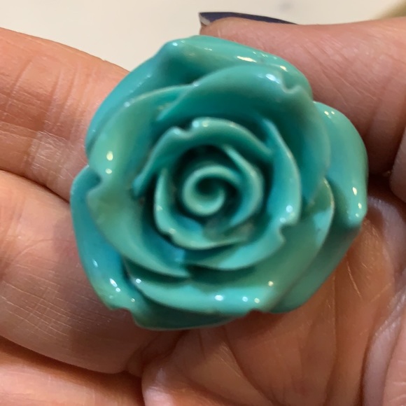 Ring Reconstituted Turquoise - Picture 3 of 4